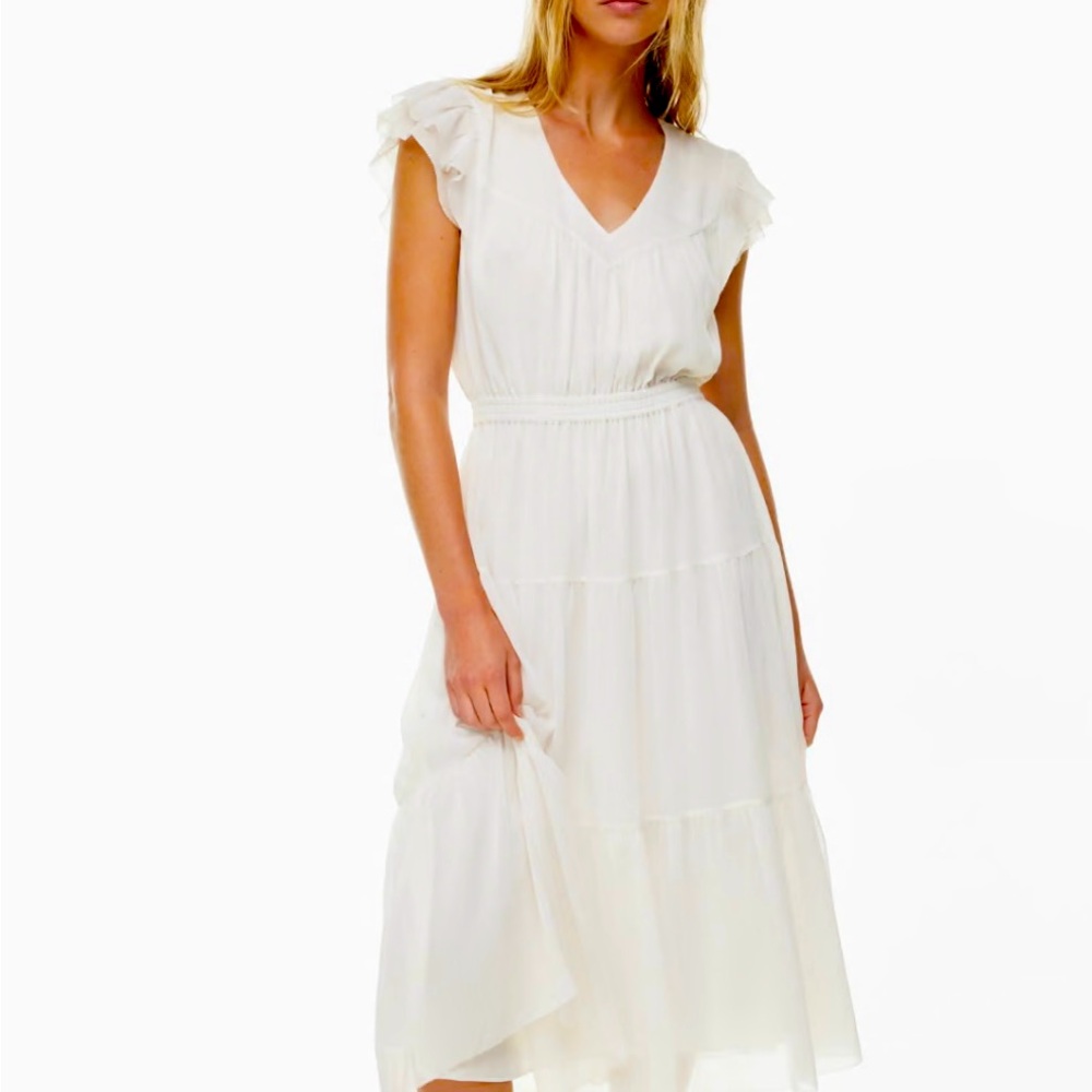 Aritzia Little Moon Taverna midi dress